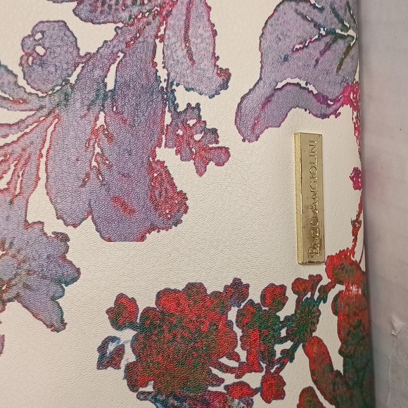 Enzo Angiolini Large Multi-Colored Floral Tote - Picture 3 of 13